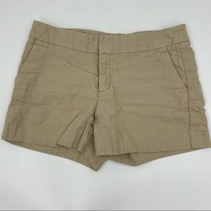 Banana Republic Factory Gold Shimmer Shorts